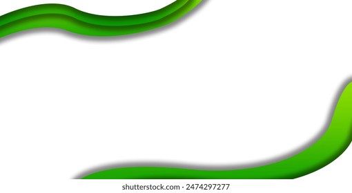 Modern graphic element with background Abstract geometric shapes. Gradient Dynamic abstract composition Vector illustration. Design element for web banners, posters, green and white.