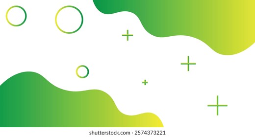 Modern graphic element with background Abstract geometric shapes. Gradient Dynamic abstract composition Vector illustration. Design element for