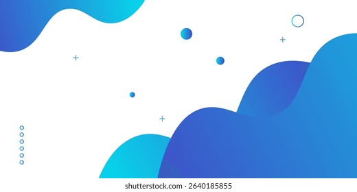 Modern graphic element with background Abstract geometric shapes. Gradient Dynamic abstract composition Vector illustration.