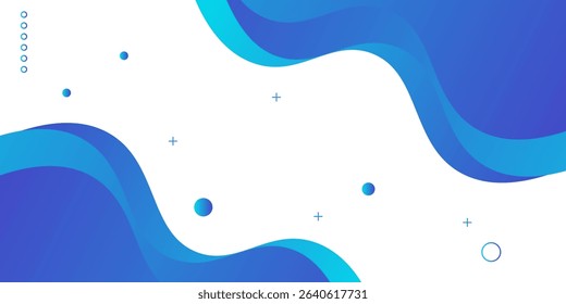 Modern graphic element with background Abstract geometric shapes. Gradient Dynamic abstract composition Vector illustration.