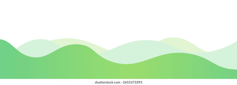 Elemento gráfico moderno con Formas geométricas Abstractas de fondo. Gradiente Ilustración vectorial de composición abstracta dinámica. Elemento de diseño para Anuncios de Web, carteles, verde y blanco.