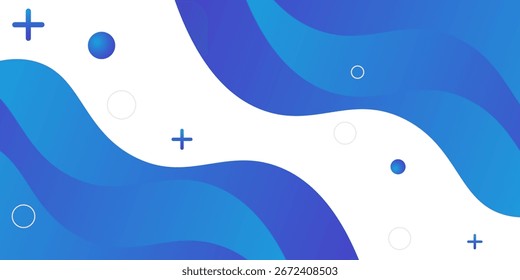 Elemento gráfico moderno con Formas geométricas Abstractas de fondo. Gradiente Ilustración vectorial de composición abstracta dinámica.