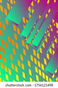 Modern graphic with lines for message board, for text and message design, abstract vector illustration.