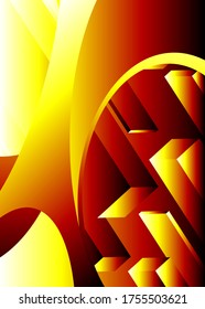 Modern graphic for message board, for text and message design, abstract vector background illustration.