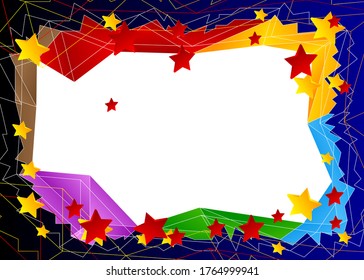 Gráfica moderna con líneas rectas para tablero de mensajes, para diseño de mensajes y texto, ilustración vectorial abstracta.