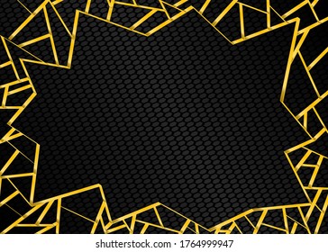 Modern graphic with straight lines for message board, for text and message design, abstract vector illustration.
