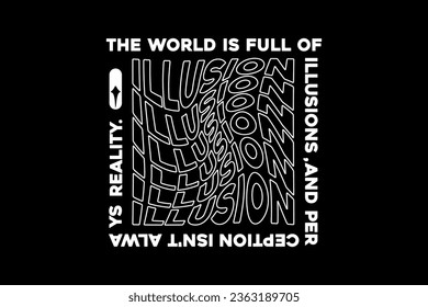 Modern graphic tee streetwear template design