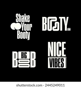 Modern graphic t-shirt streetwear style minimalist logo clothing brand templates