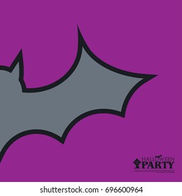 Modern Graphic/Design Elements. Abstract Template with Clean Minimal Style. Halloween Layout/Cover Background