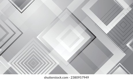Modernes, grau Farbverlauf-Trenddesign. Abstrakter Hintergrund des weißen Dreiecks