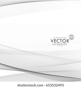 modern gray wavy background design
