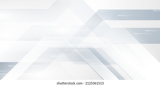 Modern gray and white abstract technology background design vector illustration