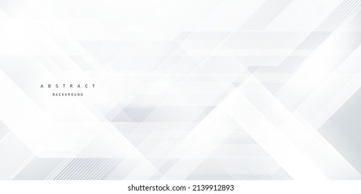 Modern gray and white abstract technology background design vector illustration