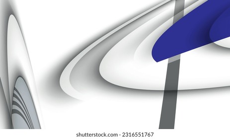 Modern gray and white color geometric concept banner design