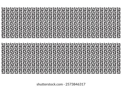 Modern Greek abstract geometric pattern background