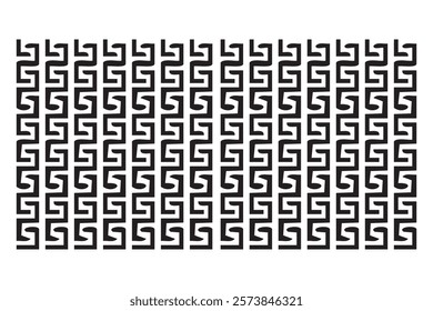 Modern Greek abstract geometric pattern background