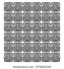 Modern Greek abstract geometric pattern background