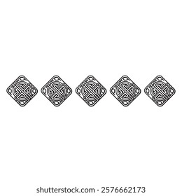 Modern Greek abstract geometric pattern background
