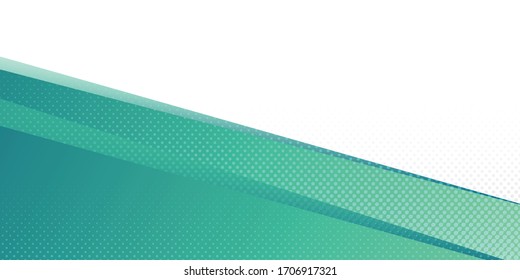 Modern green abstract background for presentation design template. Vector illustration for corporate, business, anniversary, celebration, wedding, and beauty contest