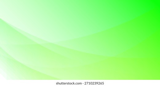 Modern green abstract background with smooth curved lines and gradient effects. Perfect for branding, presentations, social media, and digital artwork
