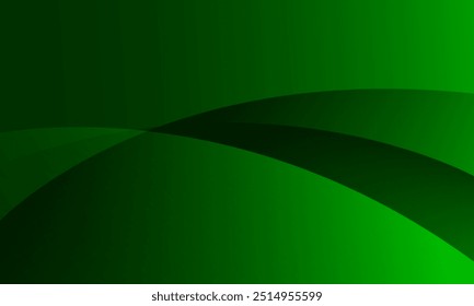 Fundo abstrato verde moderno. Ilustração vetorial