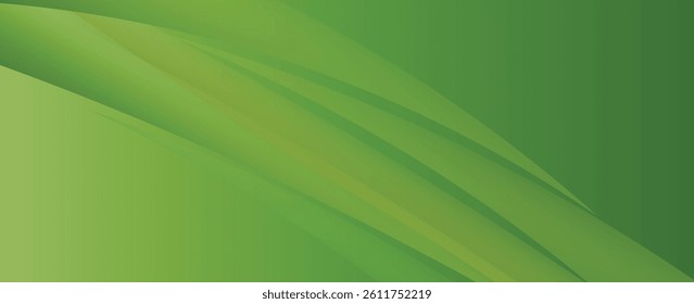 modern green abstract geometric vector background
