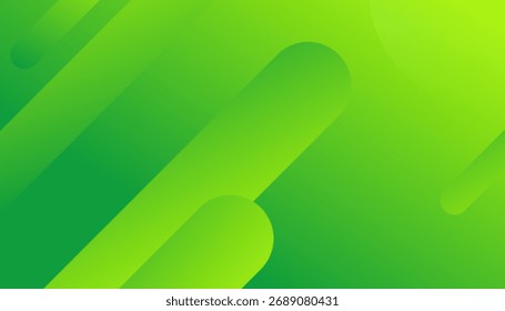 Fondo abstracto verde moderno del gradiente. ideal para las redes sociales, Anuncio, tarjeta, anuncio. Ilustración vectorial

