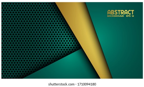 Modern green background with abstract style