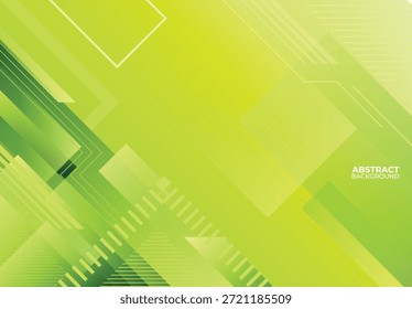 Design de fundo verde moderno, fundo verde geométrico, fundo verde abstrato, design de banner