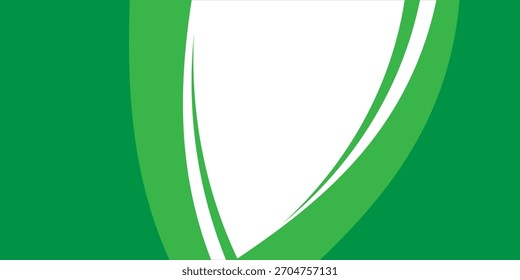 Fondo verde moderno. Plantilla de fondo de patrón de Diseño gráfico con Formas de onda dinámicas. Concepto verde de color de Vector elegante