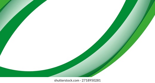 Moderner grüner Hintergrund. Hintergrundvorlage für Grafikdesign-Muster mit Farbverlauf-Muster für dynamische Wellenformen