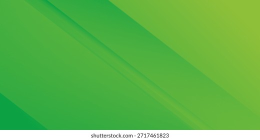 Fondo de Anuncio verde moderno con rayas diagonales y punto medio tono. diseño