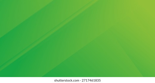 Modern green banner background with diagonal stripes and dot halftone. design