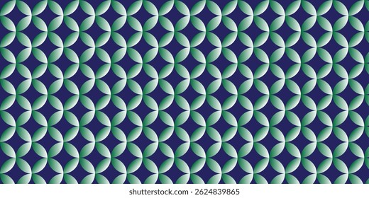 modern green and blue abstract geometric background for banner