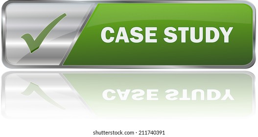 modern green case study sign