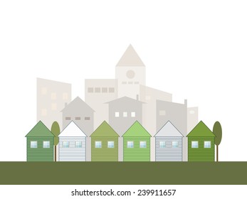 Modern Green City