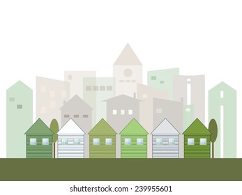 Modern Green City