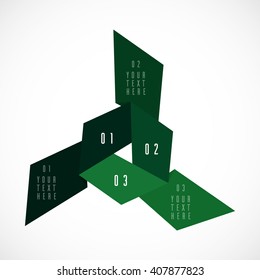 Modern green ecology Design Layout 3 option