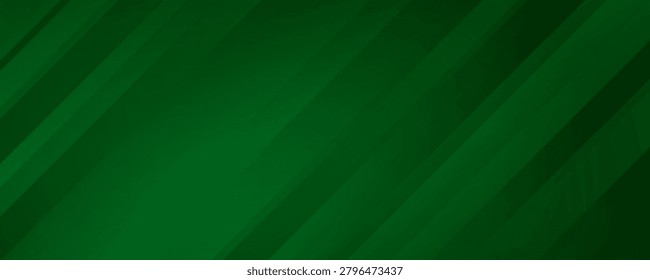 Modern Green Gradient Background with Sleek Diagonal Lines, Perfect for Soccer Field Designs, Sports Banners, or Minimalist Digital Wallpapers with Abstract Geometric Patterns