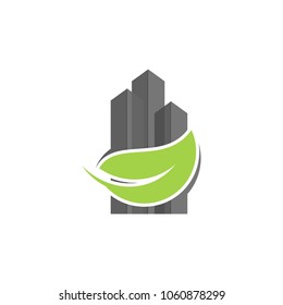modern green house logo
