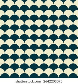 Modern green and light green circular overlapping pattern – seamless, stylish, and perfect for branding, packaging, or digital design. Ideal for backgrounds or textures. Trendy and versatile.
