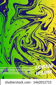 Modern Green Liquid Gradient Banner and Poster Background HD Vector