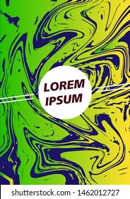 Modern Green Liquid Gradient Banner and Poster Background HD Vector