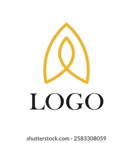Modern Green Logo Design Concept Featuring Letter A Symbol