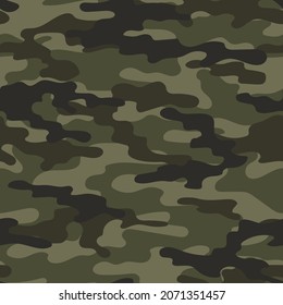 modern green military vector camouflage print, seamless pattern for clothing headband or print. camouflage from pols	