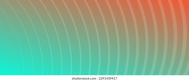 Modern green and orange gradient backgrounds with lines. Header banner. Bright geometric abstract presentation backdrops. Vector illustration