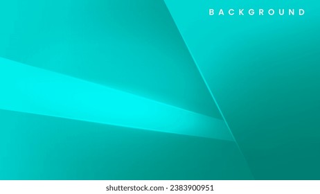 Modern green overlap background. Bright lines effect texture