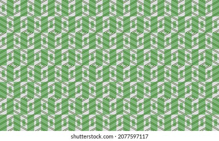 Modern green pattern, give a feeling modern future world