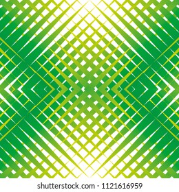 modern green retro design pattern