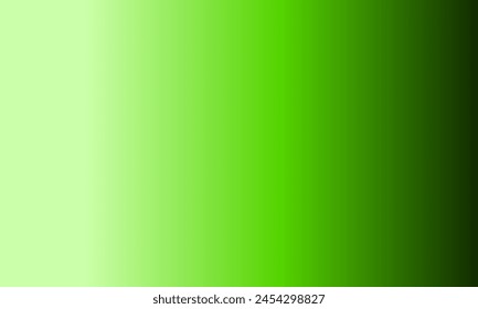 Modern green shade color gradient transition background. Flat and blank template overlay decoration for display, digital, banner, surface, cover, advertising